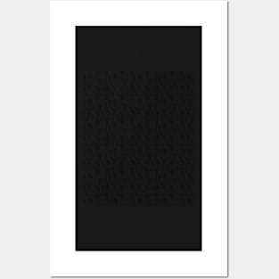 Decorative Black and White Pattern Posters and Art